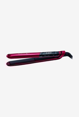 Remington Silk S9600 Hair Straightener (Red & Black)