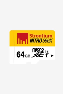 Strontium 64 GB 85MB/s Class 10 Nitro Micro SD Card Only