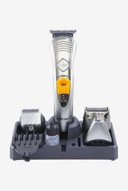 Gemei GM-580 Rechargeable Trimmer for Men (Silver)