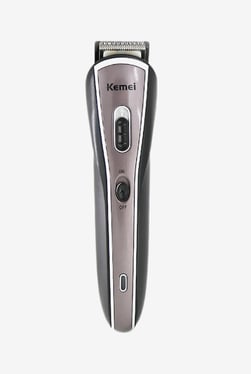 Kemei KM-570A Trimmer for Men (Black & Grey)