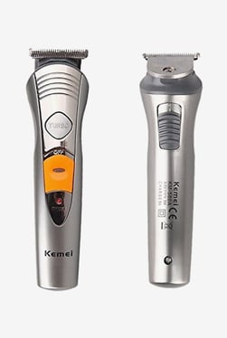 Kemei KM-580A Grooming kit for Men (Silver)