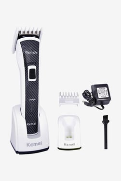 Kemei KM-6166 Grooming kit for Men (Black & White)