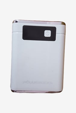 Powerocks Axis 100 10000 mAh Power Bank (White & Silver)