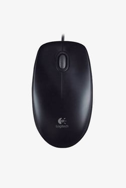 Logitech B100 USB Mouse (Black)