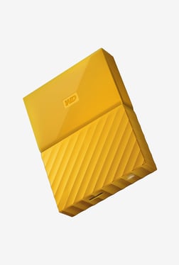 WD My Passport 4 TB Portable Hard Drive (Yellow)