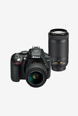 Nikon D5300 with (AF-P 18-55mm VR + 70-300mm VR Lens) DSLR Camera