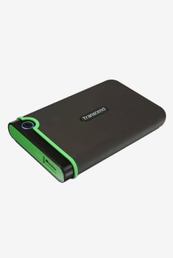 Transcend StoreJet 25M3 1 TB External Hard Drive (Green)
