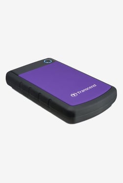 Transcend StoreJet 25H3 2 TB External Hard Drive (Purple)