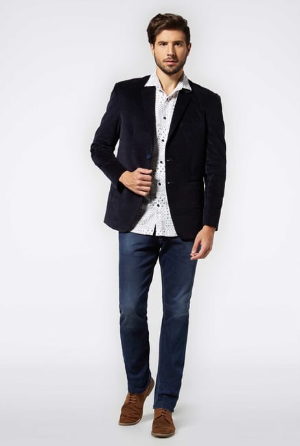Easies Navy Sylvan Blazer Easies Navy Sylvan Blazer