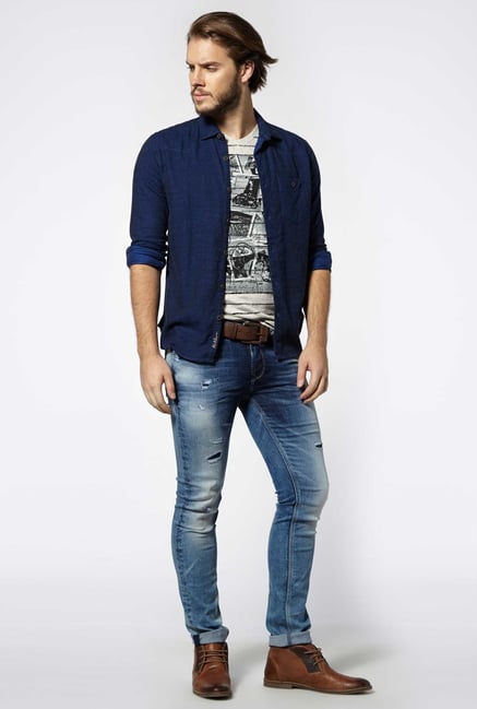 Killer Navy Brazil Shirt Killer Navy Brazil Shirt