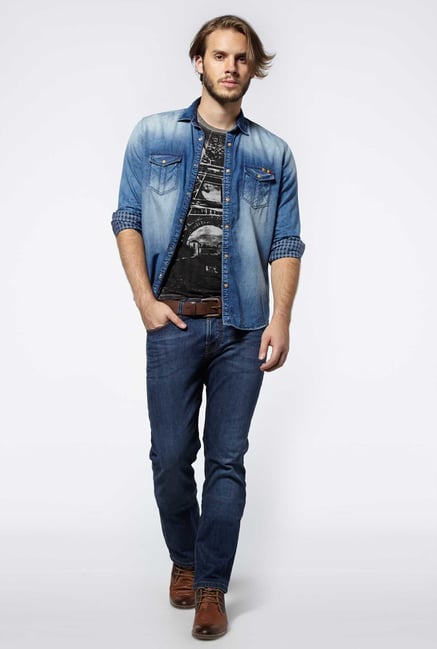 Killer Ice Indigo Long Sleeve Shirt Killer Ice Indigo Long Sleeve Shirt