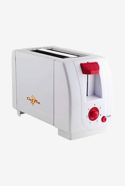 Chef Pro CPT540 2 Slice Pop-Up Toaster (White) Chef Pro CPT540 2 Slice Pop-Up Toaster (White)