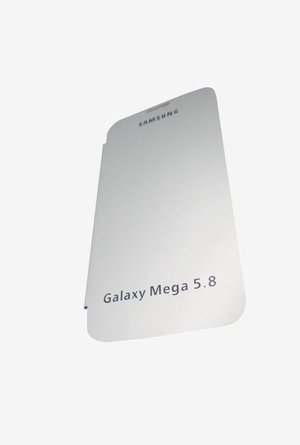 ContiStar Galaxy Mega 5.8 Mobile Flip Cover White ContiStar Galaxy Mega 5.8 Mobile Flip Cover White