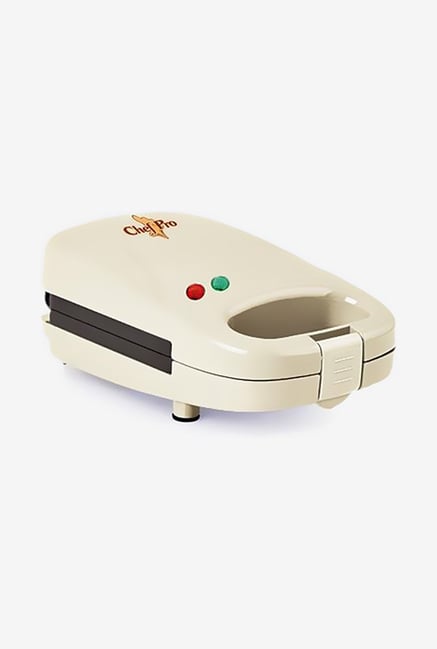 Chef Pro CPS801 700W Single Sandwich Maker (White) Chef Pro CPS801 700W Single Sandwich Maker (White)