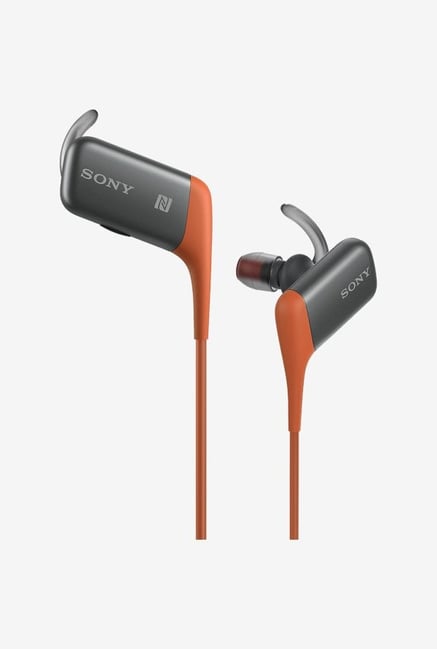 Sony MDR-AS600BT In the Ear Headphone (Orange/Grey) Sony MDR-AS600BT In the Ear Headphone (Orange/Grey)