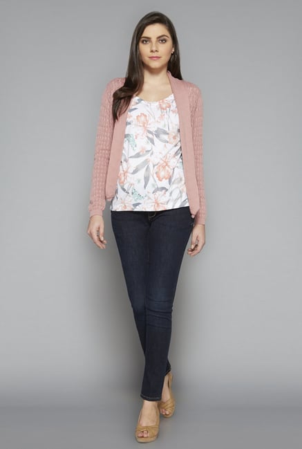 LOV Pink Zenny Cardigan LOV Pink Zenny Cardigan
