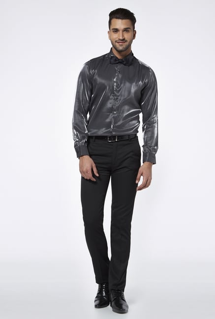 Provogue Grey Regular Fit Shirt Provogue Grey Regular Fit Shirt