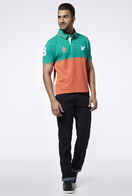 Provogue Green Polo T Shirt Provogue Green Polo T Shirt