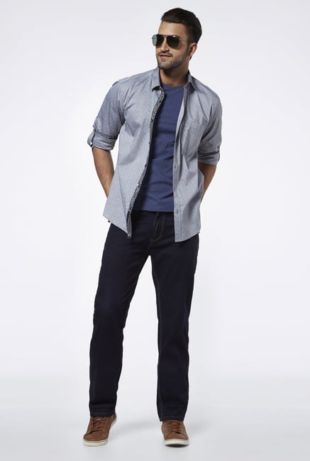 Provogue Navy Crew T Shirt Provogue Navy Crew T Shirt