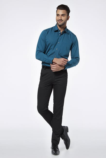 Provogue Petrol Regular Fit Shirt Provogue Petrol Regular Fit Shirt