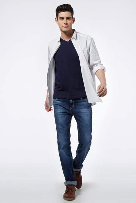 Provogue Navy V Neck T Shirt Provogue Navy V Neck T Shirt