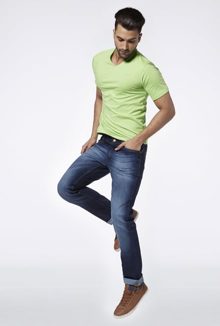 Provogue Green V Neck T Shirt Provogue Green V Neck T Shirt