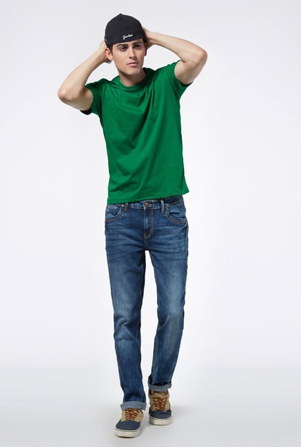 Provogue Green Crew T Shirt Provogue Green Crew T Shirt