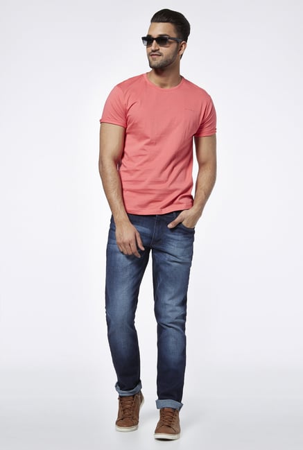 Provogue Coral Crew T Shirt Provogue Coral Crew T Shirt