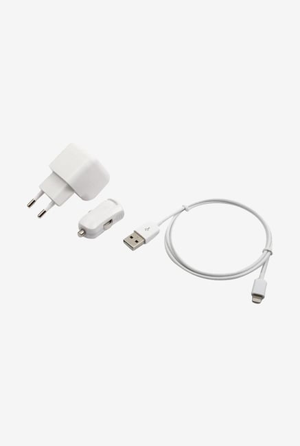 Croma CRCA4112 USB Car Charger White Croma CRCA4112 USB Car Charger White