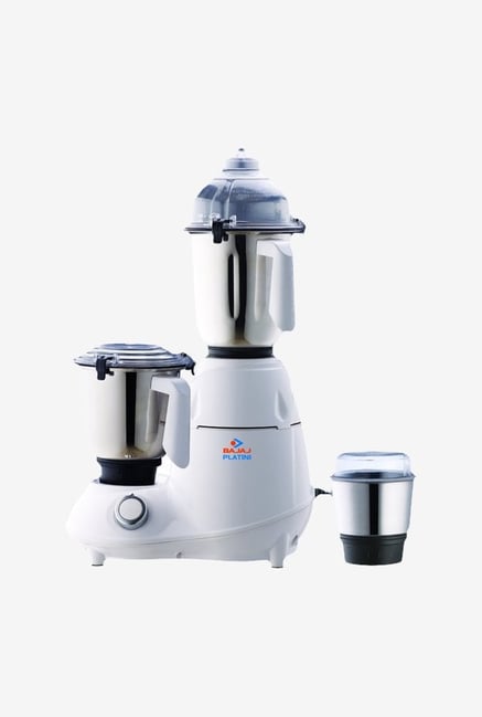 Bajaj Platini PX-74M 750W 3 Jar Mixer Grinder (White) Bajaj Platini PX-74M 750W 3 Jar Mixer Grinder (White)