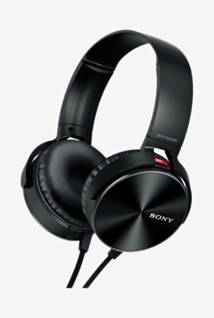 Sony MDR-XB450BV On the Ear Headphone Black Sony MDR-XB450BV On the Ear Headphone Black