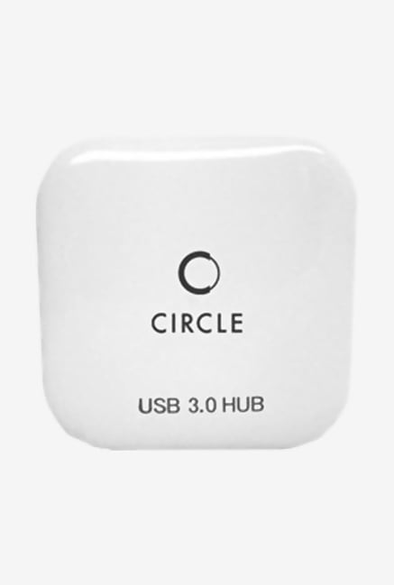 Circle USB Hub White Circle USB Hub White