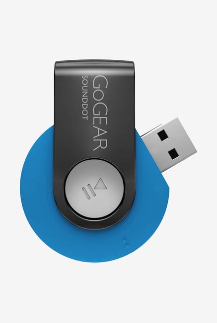 Philips GoGEAR SoundDot SA4DOT02BN/97 2 GB MP3 Player Blue Philips GoGEAR SoundDot SA4DOT02BN/97 2 GB MP3 Player Blue