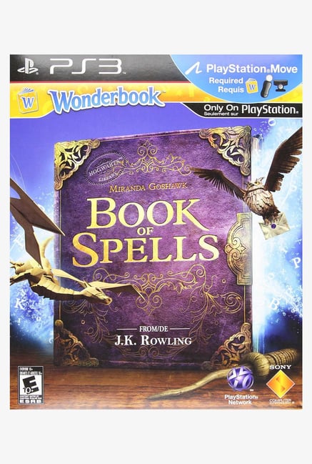 PS3 Wonder Book of Spells Game PS3 Wonder Book of Spells Game