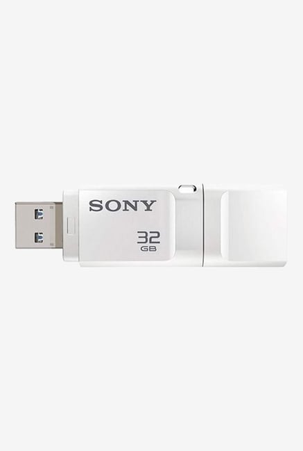 SONY USM-32X/W Micro Vault Entry Pen Drive White SONY USM-32X/W Micro Vault Entry Pen Drive White