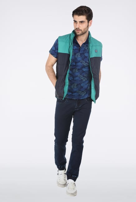 Basics Green Reversible Jacket Basics Green Reversible Jacket