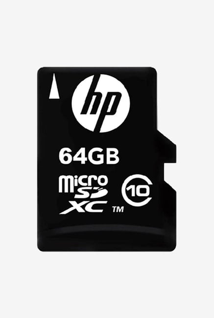 HP HP-MSDCWA-64GB Class 10 Memory Card Black HP HP-MSDCWA-64GB Class 10 Memory Card Black