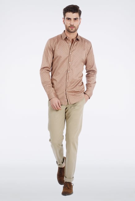 Basics Khaki Soft Washed Chinos Basics Khaki Soft Washed Chinos
