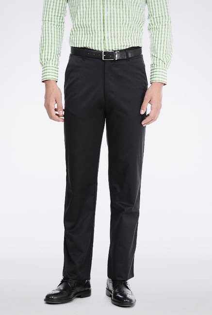 Basics Steel Grey Poly Cotton Trouser Basics Steel Grey Poly Cotton Trouser