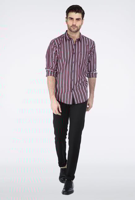 Basics Black Flat Front Trouser Basics Black Flat Front Trouser