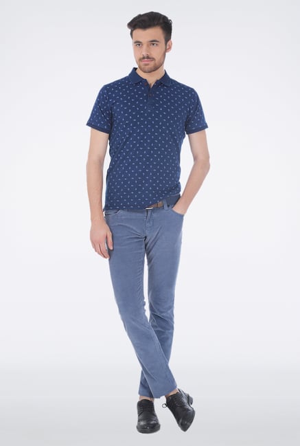 Basics Navy Polo T Shirt Basics Navy Polo T Shirt