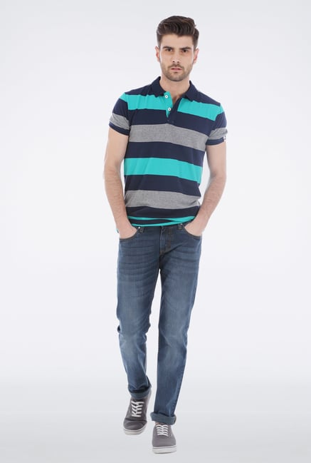 Basics Navy Biker Jeans Basics Navy Biker Jeans