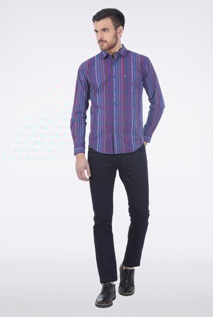 Basics Red Checkered Shirt Basics Red Checkered Shirt