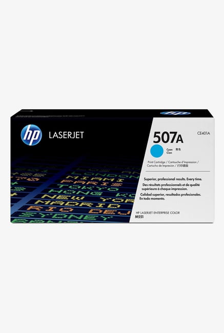 HP 507A LaserJet CE401A Toner Cartridge Cyan HP 507A LaserJet CE401A Toner Cartridge Cyan