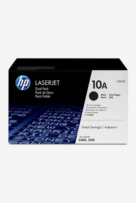 HP 10A LaserJet Q2610A Toner Cartridge Black HP 10A LaserJet Q2610A Toner Cartridge Black