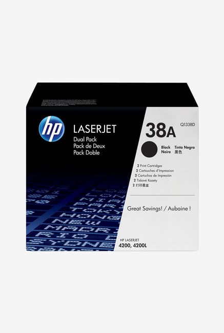 HP 38A LaserJet Q1338A Toner Cartridge Black HP 38A LaserJet Q1338A Toner Cartridge Black