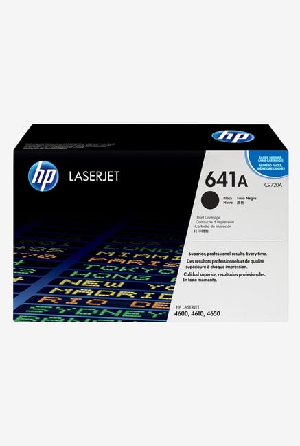 HP 641A LaserJet C9720A Toner Cartridge Black HP 641A LaserJet C9720A Toner Cartridge Black