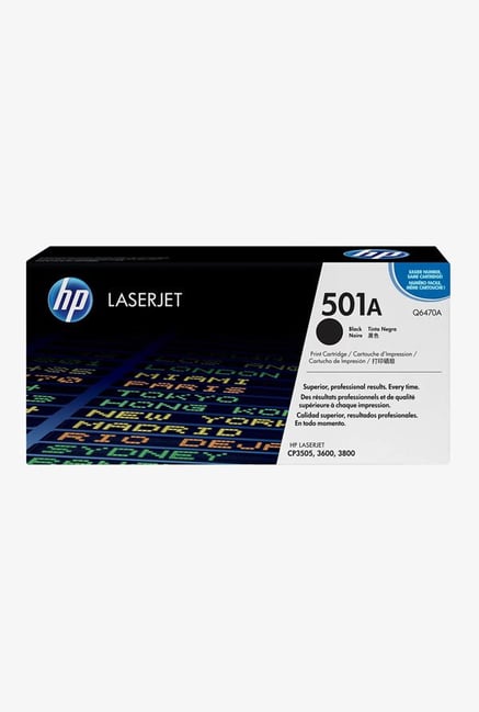 HP 501A LaserJet Q6470A Toner Cartridge Black HP 501A LaserJet Q6470A Toner Cartridge Black