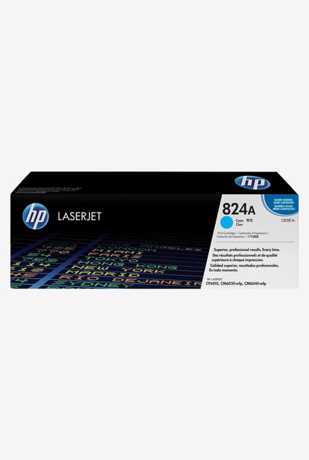 HP 824A LaserJet CB381A Toner Cartridge Cyan HP 824A LaserJet CB381A Toner Cartridge Cyan