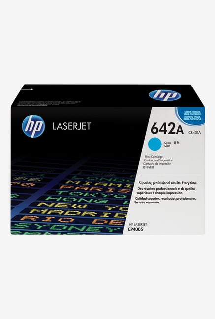 HP 642A LaserJet CB401A Toner Cartridge Cyan HP 642A LaserJet CB401A Toner Cartridge Cyan